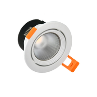 Downlight Led Réglable Industriel Rond 5W 12Watt Mini Dimmable DOB Cob Encastré au Plafond 36 Volt Led Down Light Lamp Spotlight
