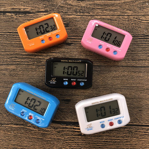 GH-120 Digital Multi Clock LCD Electronic Watch Car Auto Timer Stopwatch Alarm Clock With Light Multifunctional Timer - Product Image 1
