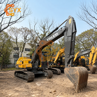 Надежный экскаватор Volvo EC200D с гидравлическим гусеничным ходом, ковшом 0,95 м, грузоподъемностью 20 тонн, б/у, для земляных работ и строительства