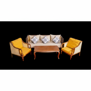 ชุดโซฟาแบบแบ่งส่วนทำจากไม้แอชแบบแยกส่วนหมอนที่นั่งรับประทานอาหารในร่ม/กลางแจ้งสำหรับโรงแรมวิลล่าตกแต่งสำหรับห้องนั่งเล่น - Product Image 1