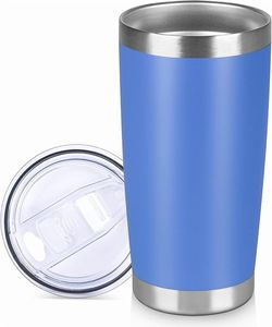 Custom logo Powder Coated Regular Stainless Steel Tumbler Powder Coated Double Wall Coffee 30oz 20 oz <b>Travel</b> Car <b>Mugs</b> Tumblers - Product Image 3