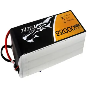 Tattu 22000mAh 6S Lipo battery 22.2V high rate 25C battery for agricultural spraying drone