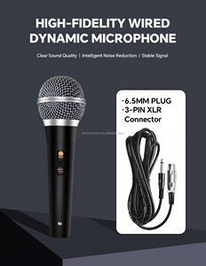 Microphone Dynamique Studio 58B Professionnel Filaire Karaoké Portable Dynamique 6.5mm pour Enregistrement Vidéo Karaoké - Product Image 2