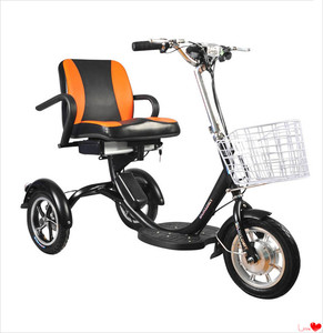 Tricycle électrique à trois roues pour adultes, certifié ce en vente, freins <span class=keywords><strong>yeo</strong></span>, scooter avec attelle arrière - Product Image 6