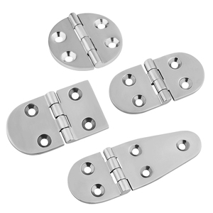 316 Stainless Steel Hinges Heavy Duty Thickened Marine Grade For <b>Yacht</b> Cabinet Exterior Use - Product Image 1