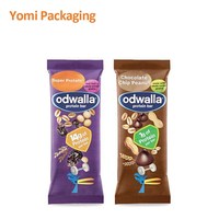 Sacs d'emballage biodégradables écologiques imprimés personnalisés de qualité alimentaire en plastique thermique laminé pour barre de chocolat et bonbons