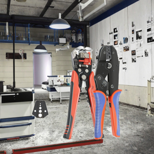 Kit <span class=keywords><strong>d</strong></span>'outils à main en acier inoxydable coupeur de chauffage de l'<span class=keywords><strong>eau</strong></span> pince à sertir à cliquet ensemble OEM personnalisé pour thermorétractable - Product Image 2