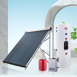 Bể nước nóng với máy bơm nhiệt chia tấm áp lực hệ thống máy nước nóng năng lượng mặt trời - Product Image 1