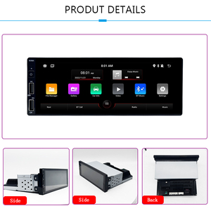 1 DIN phổ 6.86 inch đài phát thanh xe <span class=keywords><strong>Android</strong></span> Auto & Carplay đa phương tiện Carplay Navigation GPS hỗ trợ USB sạc - Product Image 6