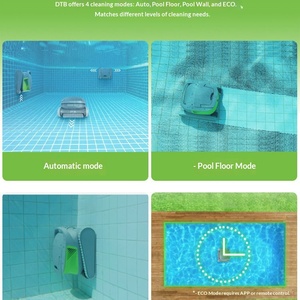 Limpiador Automático Inalámbrico Inteligente para Piscinas con Robot de Limpieza Subacuática que Escala Paredes 220V - Product Image 2