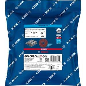 BOSCH - 2608621788 Expert R781 Prisma Disque en fibre céramique-EAN 4059952537139 ABRASIVES DISQUES ABRASIFS POUR LE MEULAGE ET LA FINITION - Product Image 3
