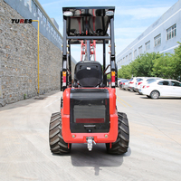 Heracles 0.9 tonnes Micro Mini chargeuse sur pneus articulée Dumper électrique compact de haute qualité 1 an nouvelle boîte de vitesses