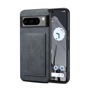 Denior | Funda de teléfono de cuero PU con inserción de tarjeta retro resistente a caídas para <span class=keywords><strong>GOOGLE</strong></span> - Product Image 5