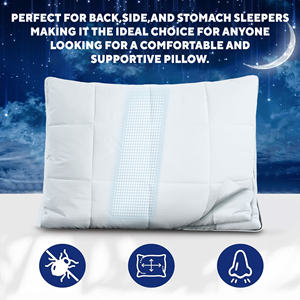 AS-SEEN-ON-TV 3 Couches Ultra Cool Confortable Réglable Ergonomique Hôtel Sommeil Cou <span class=keywords><strong>Oreiller</strong></span> Lit <span class=keywords><strong>Oreiller</strong></span> Cervical pour Dormir - Product Image 3