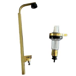 Nuevo Dispensador de Perfume Metálico Dorado de Pared con Cabezal de Bomba para Llenado, Set de Máquina Expendedora de Perfume Dorada para Colgar en la Pared - Product Image 3