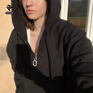 Fabricants de vêtements F5309 Sweats à <span class=keywords><strong>capuche</strong></span> personnalisés <span class=keywords><strong>Sweat</strong></span> à <span class=keywords><strong>capuche</strong></span> pour <span class=keywords><strong>femme</strong></span> <span class=keywords><strong>Sweat</strong></span> à <span class=keywords><strong>capuche</strong></span> zippé en polaire Veste à <span class=keywords><strong>capuche</strong></span> zippée Streetwear - Product Image 4