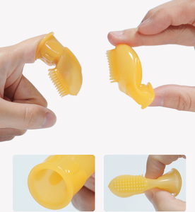 YDS Baby Bunny Silicone Finger Cepillo de dientes para bebé Cerdas de silicona suave Cepillo de limpieza fácil de silicona - Product Image 5