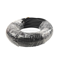 Cordon de brassage fibre optique blindé FIBERVISION 2 fibres FTTH avec connecteurs LC/UPC, blindage spiralé, OS2 5.0mm