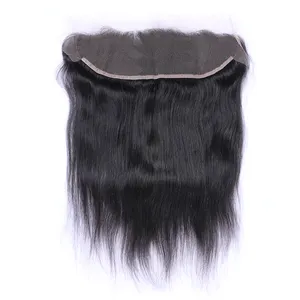 Hot Selling Straight Virgin Brazilian Human hair Transparent Thin Swiss Lace 13x4 Lace Frontal Wholesale