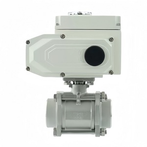 วาล์วซ่งเจียง วาล์วบอลไฟฟ้า Q961F-16RL วาล์วควบคุมอุตสาหกรรมแบบเชื่อมสแตนเลส 316 - Product Image 1