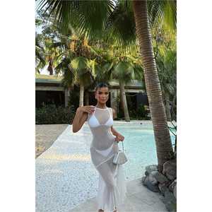 VESTIDO DE PLAYA ROMINA, Elegantes Trajes de Baño para Mujer - Product Image 6