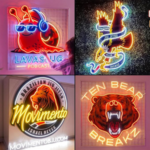 Custom Store <span class=keywords><strong>Led</strong></span> UV Print <span class=keywords><strong>Led</strong></span> Neon Sign Acrílico Iluminação Display Store Lâmpada de publicidade para melhorar sua loja Atratividade - Product Image 4