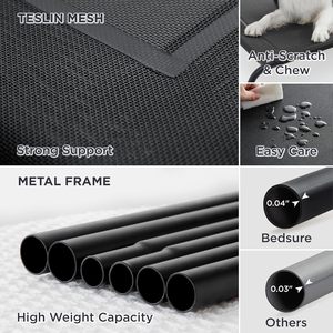 Wholesale Solid Rectangle Elevated Pet <b>Bed</b> Outdoor Portable Camp Dog <b>Bed</b> Luxury Removable Washable <b>Bed</b> <b>Nest</b> Carton - Product Image 4