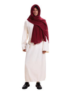 Disfraz <span class=keywords><strong>de</strong></span> Pastor para Representación Escénica <span class=keywords><strong>de</strong></span> Halloween, Estilo Árabe Vintage, Túnica <span class=keywords><strong>de</strong></span> Dubái, Disfraz <span class=keywords><strong>de</strong></span> Misionero <span class=keywords><strong>de</strong></span> Oriente Medio - Product Image 2