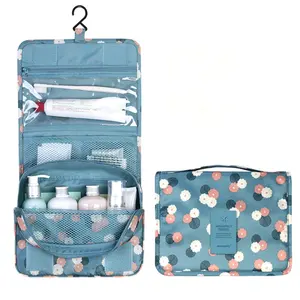 Travel Hanging Toiletry Bag Travel Kit Organizer Cosmetic Makeup Waterproof Wash Bag for Women Girls Travel Case for Bathroom