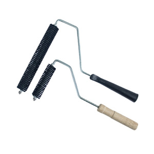 Customized Roller <b>Brushes</b> Black Bristle 45mm Length Chemical Fiber Circular Shape For Painting Building Materials Tool <b>Brush</b> - Product Image 5