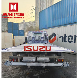 Camion de remorquage à plateau Isuzu Diesel, vente directe d'usine, véhicule de récupération, véhicule de sauvetage, levage hydraulique des roues, automatique - Product Image 5