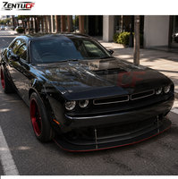 Capot en fibre de carbone modifié Challenger, adapté aux Dodge Challenger 2014-2023. Fournisseur en gros.