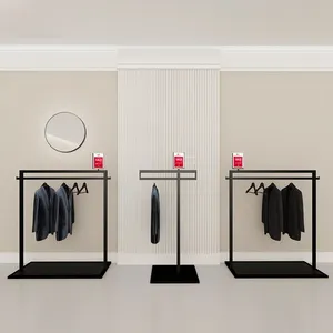 Support de vêtements en acier pour boutique de vêtements, présentoir de vêtements pour boutique - Product Image 5