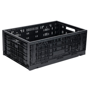 China Professional Manufacture PP Plastic Fruit and Vegetable Folding Crate Box