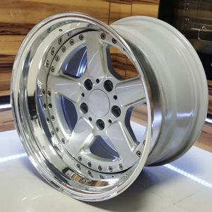 BK Rueda dividida de labio de paso forjado personalizado de 3 piezas 5x5x120 112 Rueda forjada 17 <span class=keywords><strong>18</strong></span> pulgadas para <span class=keywords><strong>BMW</strong></span> Serie 6 E24 <span class=keywords><strong>E28</strong></span> E63 E64 E46 E90 Z3 - Product Image 2