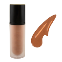 Label privé fond de teint liquide mat longue durée résistant à l'eau contrôle de l'huile correcteur végétalien maquillage blanchissant pour le visage