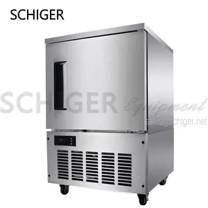 SCHIGER Blast Freezer Schnell gefrieren der Eis am Stiel Gefrier schrank Gelato Gefrier schrank mit Super kühlung