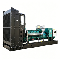 Générateur diesel à cadre ouvert, silencieux, à démarrage automatique, personnalisé, 50-4000 kW, groupe électrogène de secours automatique pour mines avec ATS 400/230V