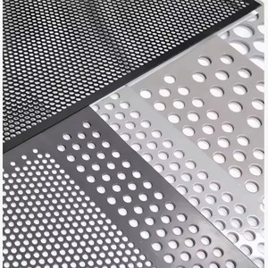 Stainless Steel Perforated <b>Metal</b> Sheet Perforated Mesh for Building Decoration Equipment Guard <b>Shelf</b> Fence - Product Image 4