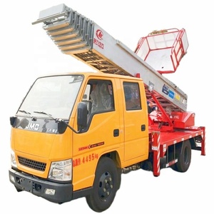 New JMC Hàng Tăng Gấp Đôi 28M 32M 36M Xô Xe Tải Trên Không Thang Xe Tải Thủy Lực Kính Thiên Văn Đồ Nội Thất Nâng Thang Xe Tải - Product Image 1
