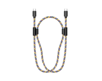 Sangle suspendue Type-C Nylon tressé Câble de données USB Accessoires de téléphone Chargement rapide Cordon USB Câbles de chargeur