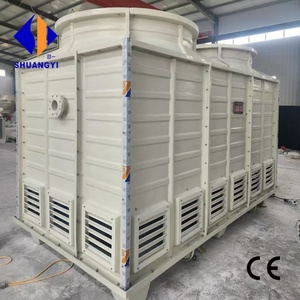 Tour de refroidissement à contre-courant carrée avec coque étanche en PRV, remplissage haute performance, éliminateur de <span class=keywords><strong>PVC</strong></span> - Product Image 4