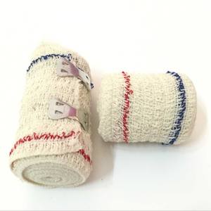 ผ้าพันแผลยืดหยุ่น 5 ซม.x 450 ซม. 7.5 ซม.x 450 ซม. ด้ายสีแดงสีน้ำเงิน ไม่ผ่านการฆ่าเชื้อ สำหรับทำแผลปิดแผลหลังคลอด ช่วยกระชับสัดส่วน - Product Image 4