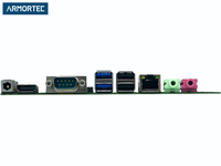 Carte mère d'ordinateur miniature ELSKY Intel 5e génération QM9500H, processeur Core I3/i5/i7, DDR3, 4K 30Hz, double port réseau pour USB, nouveau
