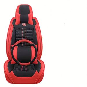 ชุดหุ้มเบาะรถยนต์หนังสุดหรู รุ่น K5/K3 ครบชุด 10 ชิ้น สำหรับทุกฤดู - Product Image 3