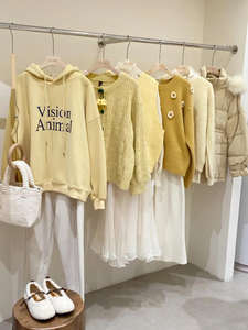 Pulls en tricot pour femmes en gros, automne et hiver, pull à manches longues et col rond, ample, inventaire expédié aléatoirement - Product Image 3