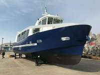 Bateau-Taxi à Grande Vitesse Poseidon 40 Pieds 12m, Ferry de Travail, en Aluminium, 30 Places, à Vendre