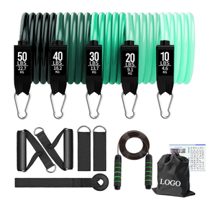 Kit de 12 Bandes Élastiques de Résistance de Haute Qualité pour Fitness, Entraînement, Thérapie Physique et <span class=keywords><strong>Musculation</strong></span> - Product Image 1