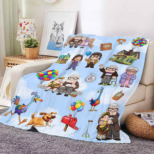 High Quality Cute Cartoon <b>Balloon</b> Plush Blanket Soft Warm Fleece Throw Home Wearable Outdoor Portable Travel Blankets - Product Image 3