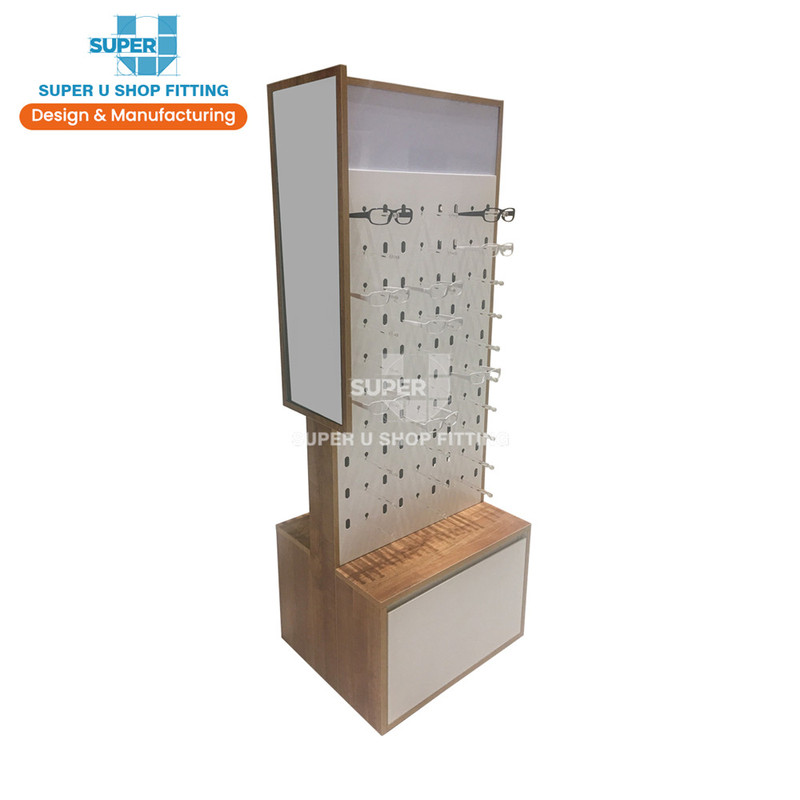 Optical Shop Interior Design Log Display